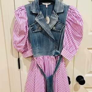 Pastels Blue Denim Jacket